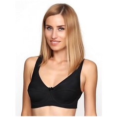 Бюстгальтер Lauma Cotton Classic, размер 95E, черный