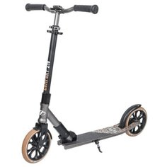 Детский городской самокат TechTeam Comfort 210R 2021, черный/коричневый