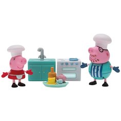 Игровой набор Intertoy Peppa Pig Пеппа и Папа пекут блинчики 35353