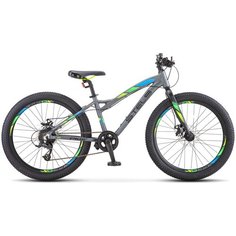 Подростковый горный (MTB) велосипед STELS Adrenalin MD 24 V010 (2021) антрацитовый 13.5" (требует финальной сборки)