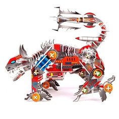 3D-пазл Zilipoo 3D Робот Атакующая рысь (566-E), 119 дет.