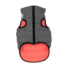 Жилет для собак AiryVest двусторонний 30 S коралловый/серый