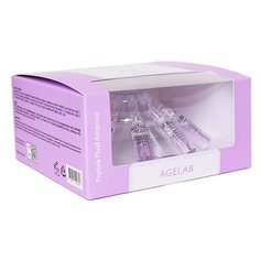 MAY ISLAND Agelab Peptide Fluid Ampoule Высококонцентрированная омолаживающая ампульная сыворотка с пептидами для лица, 2 мл , 10 шт.