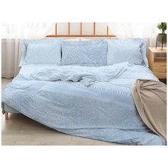 Комплект постельного белья, ЭКОДОМ, Евро, Перкаль, с2002шв/96393 Шуйские ситцы