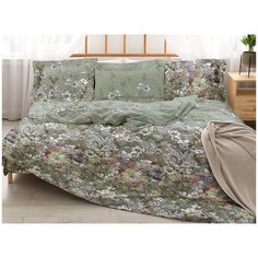 Комплект постельного белья, ЭКОДОМ, Евро, Перкаль, с2002шв/200641 Шуйские ситцы