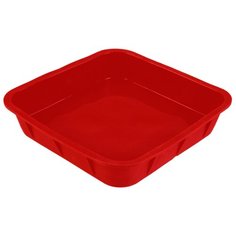 Форма для выпечки TalleR TR-6210, квадратная красная