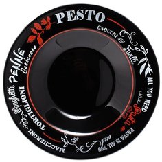 Luminarc Тарелка для пасты Friends Time Saloon 28.5 см черный