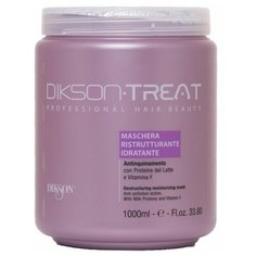 Dikson Treat Маска восстанавливающая увлажняющая с витамином F для волос, 1000 мл