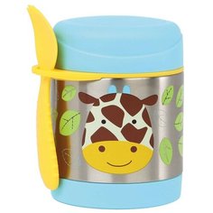 Термос для еды SKIP HOP Zoo Giraffe, 0.325 л голубой