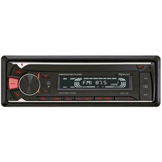 Автомагнитола Prology CMX-160, черный/красная подсветка