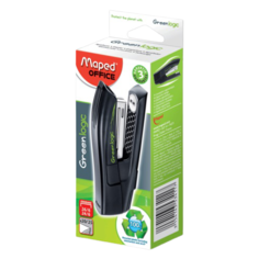 Maped степлер Greenlogic для скоб №24/6, 26/6 (353411) черный