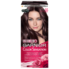 GARNIER Color Sensation стойкая крем-краска Оникс, 2.2 перламутровый черный, 110 мл