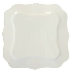 Luminarc Тарелка обеденная Authentic 26х26 см white