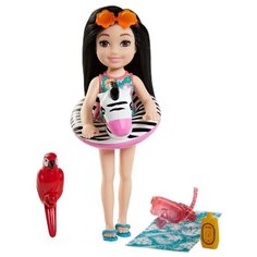 Кукла Barbie Челси с попугаем, GRT83