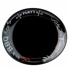 Luminarc Тарелка для стейка Friends Time Saloon 30х25,5 см black