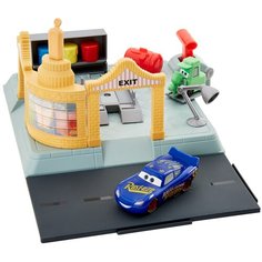 Пусковое устройство Mattel Тачки Автосервис Мастерская боди-арта Рамона GTK84