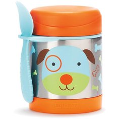 Термос для еды SKIP HOP Zoo Dog, 0.325 л оранжевый