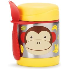 Термос для еды SKIP HOP Zoo Monkey Marshall, 0.325 л желтый