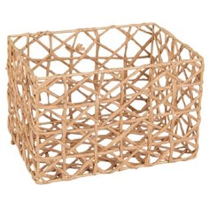 Доляна Корзина для хранения Паутинка 12 х 19 х 15 см коричневый