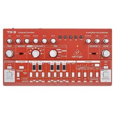 Синтезатор BEHRINGER TD-3-SR red