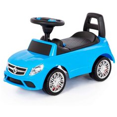 Каталка-толокар Полесье SuperCar №3 голубой