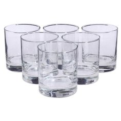 METRO PROFESSIONAL Набор стаканов Lario 200 мл, 6 шт прозрачный