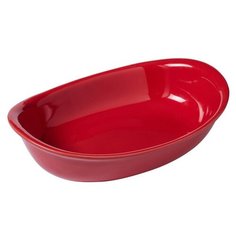 Форма для запекания Supreme Red овальная 26 керамика Pyrex