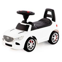 Каталка-толокар Полесье SuperCar №4 белый