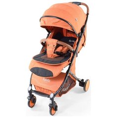 Прогулочная коляска Nuovita Giro, arancio nero, цвет шасси: черный