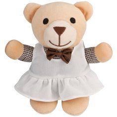 Мягкая игрушка Canpol Babies Мишка-девочка в платье 28 см
