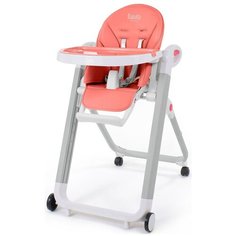 Стульчик для кормления Nuovita Futuro, Bianco (Corallo/коралловый)