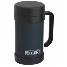 Термокружка REGENT inox Gotto 93-TE-GO-2-500, 0.5 л черный/синий