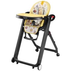 Стульчик для кормления Nuovita Futuro, Nero (Cosmo giallo/Желтый космос)