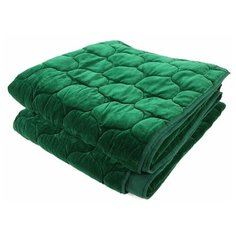 Покрывало TKANO Russian North Хвойное утро 230 х 250 см, зеленый