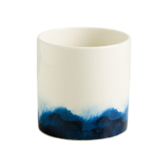 Горшок Дарите счастье Градиент 10 х 10 см белый