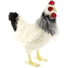 Мягкая игрушка Hansa Курица черно-белая 38 см