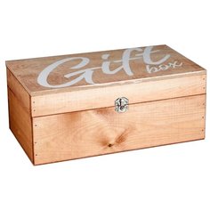 Коробка подарочная Дарите счастье Gift box 35 × 20 × 15 см бежевый