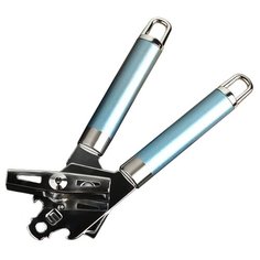 Консервный нож Доляна Lagoona голубой металлик