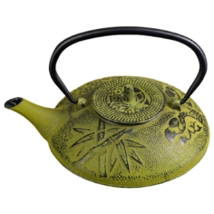 Доляна Чайник заварочный "Китайский сад" 1 л, зеленый