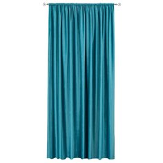 Портьеры Amore Mio RR T66 на ленте 270 см бирюзовый