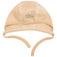 Чепчик Наша мама размер 42-44(74), бежевый