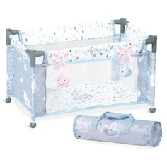 DeCuevas Манеж-кроватка Мартин (50029) голубой