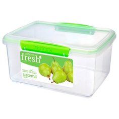 Sistema Контейнер Fresh (951830) 3 л, 17x23.5 см, lime green