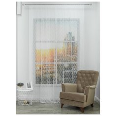 Тюль Amore Mio RR 913146 на ленте 270 см 1 шт. белый