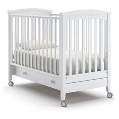 Кроватка Nuovita Perla Solo (качалка) белый