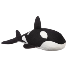 Мягкая игрушка ABtoys Косатка вязаная 40 см