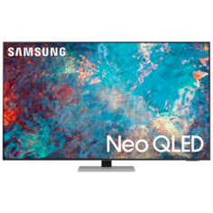 Телевизор QLED Samsung QE55QN85AAU 54.6" (2021), матовое серебро