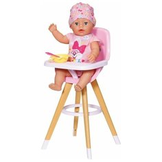 Zapf Creation Baby Born 829-271 Бэби Борн стульчик для кормления