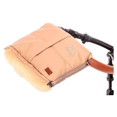 Муфта меховая для коляски Nuovita Siberia Lux Pesco (Cappuccino/Капучино)