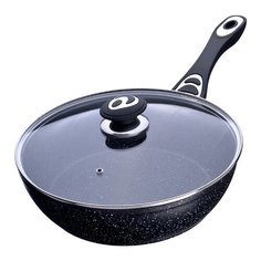 Сотейник MAYER & BOCH MB-27962, 28 см, с крышкой, черный